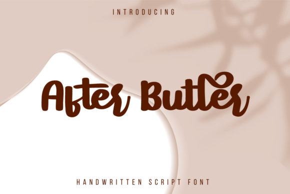 After Butler: A Timeless Handwritten Font for Crafters and Makers