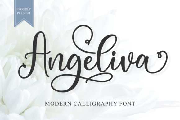 Angeliva: A Delicate Script Handwritten Font for Creative Projects
