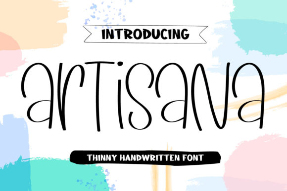 Artisana: A Cute Handwritten Font for Creative Branding Projects