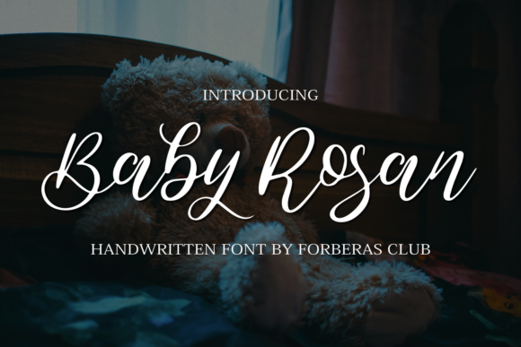 Baby Roshan: A Flowing Handwritten Font for Elegant Digital Branding