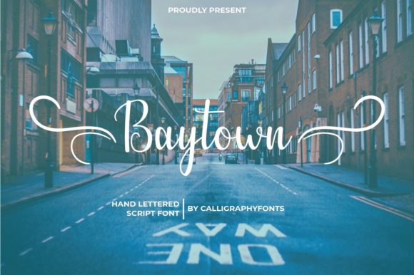 Baytown: A Delicate Handwritten Font for High-Impact Campaign Visuals