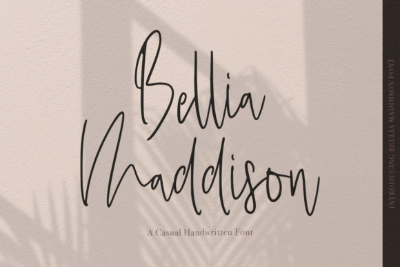 Bellia Maddison: A Stylish Script Font for Creative Projects