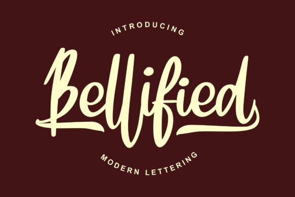 Bellified: A Charming Script Font for Elegant Editorial Design