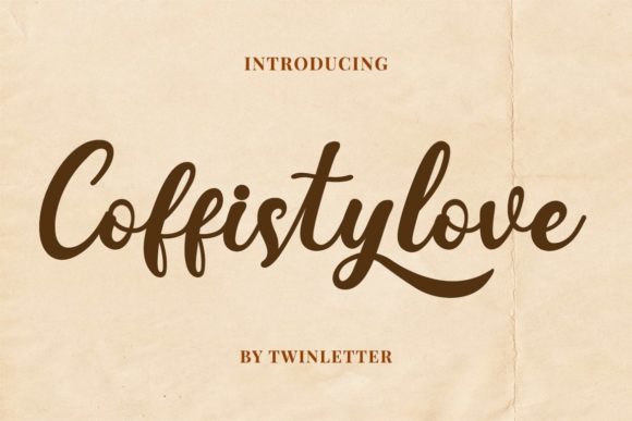 Coffistylove: A Delicate Script Font for Elegant Designs