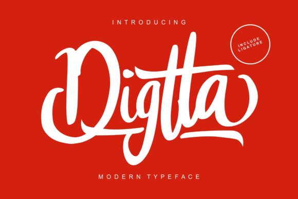 Digtta Font: Elevate Your Brand with a Handwritten Touch