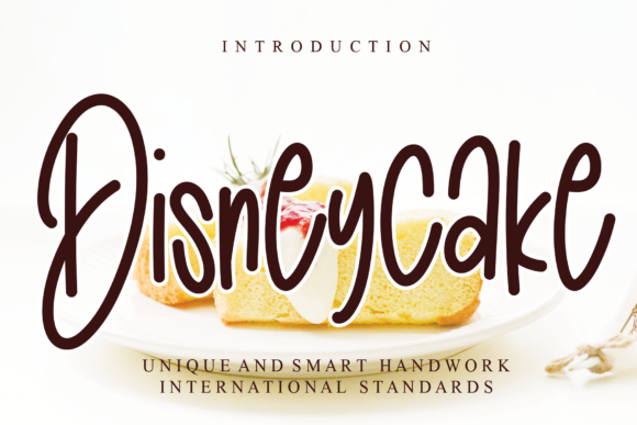 Disneycake: A Quirky Handwritten Font for Modern Web Design Projects