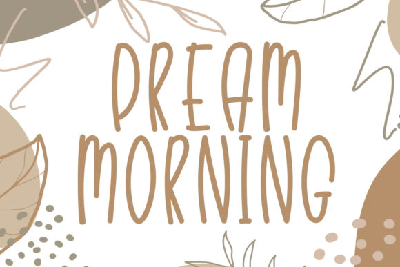 Dream Morning: A Quirky Handwritten Font for Modern Web Design