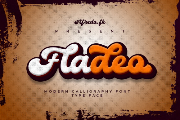 Fladeo: A Bold Handwritten Font for Crafters and Makers
