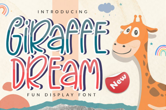 Giraffe Dream: A Quirky Handwritten Font for Magical Branding Projects