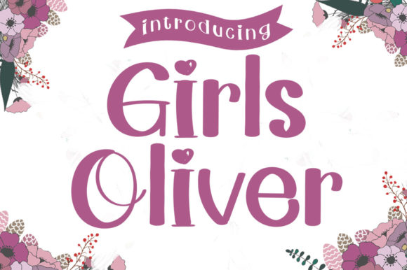Girls Oliver: A Chic Handwritten Font for Small Business Branding