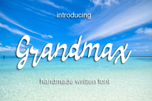 Grandmax: A Delicate Handwritten Font for Elegant Branding Projects