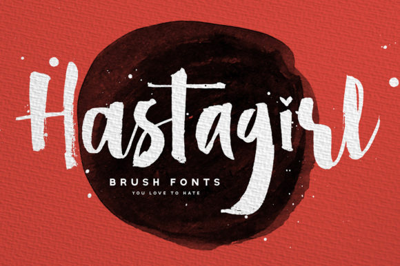 Hastagirl: A Chic Handwritten Font for Elegant Editorial Design