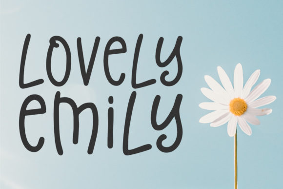 How Lovely Emily Font Brought Personality to a Local Café Branding Project