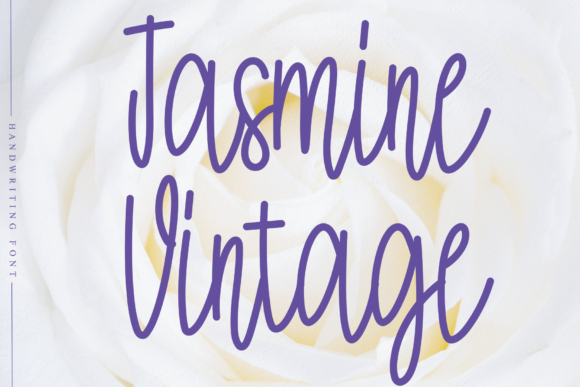 Jasmine Vintage: A Relaxed Script Handwritten Font for Editorial Design