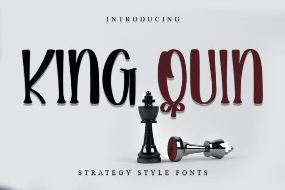 King Quin: A Quirky Handwritten Font for Crafters & Sellers