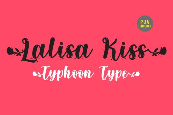 Lalisa Kiss: A Sweet Handwritten Font for Makers and Designers