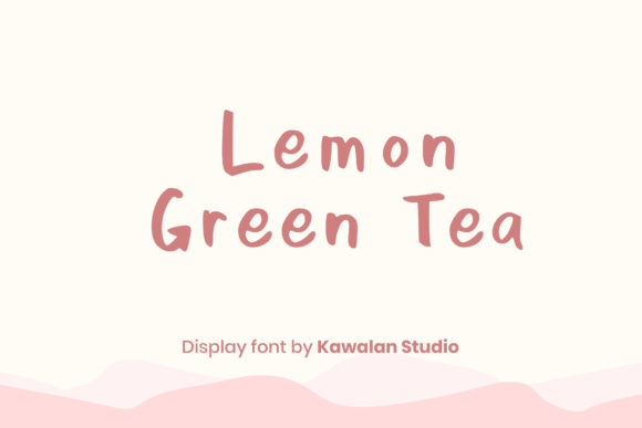 Lemon Green Tea: A Quirky Handwritten Font for Digital Designers