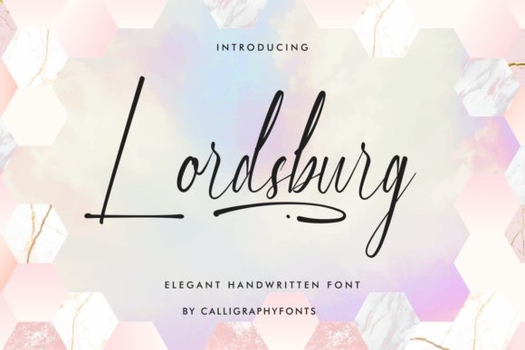 Lordsburg: A Timeless Handwritten Font for Crafters and Makers
