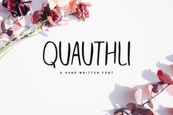 Quauthli: A Cute Handwritten Font That Elevates Small Business Branding