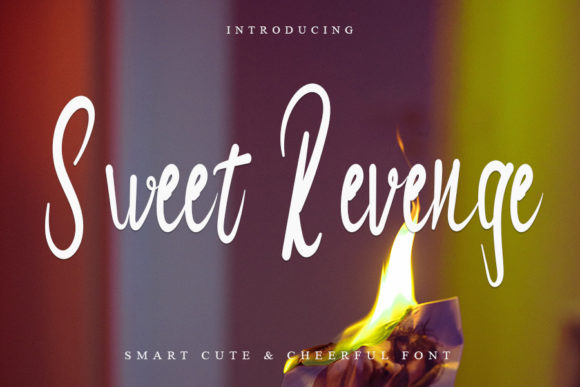 Sweet Revenge: A Unique Handwritten Font for Crafters and Makers
