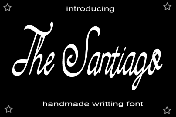 The Santiago: A Dainty Handwritten Font for Romantic Branding and Elegant Design